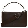 Accessories Shoesissime Wallets | Matt & Nat Fenne Vegan Crossbody Bag Brown