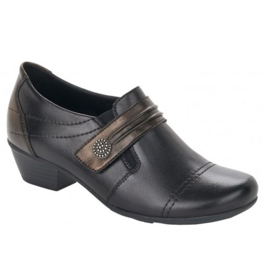 Women'S Shoes Shoesissime Shoes | Rieker - Remonte D7300-01 Black