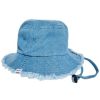 Accessories Shoesissime Boy | Headster Kids Texas Tuxedo Bucket Hat Blue