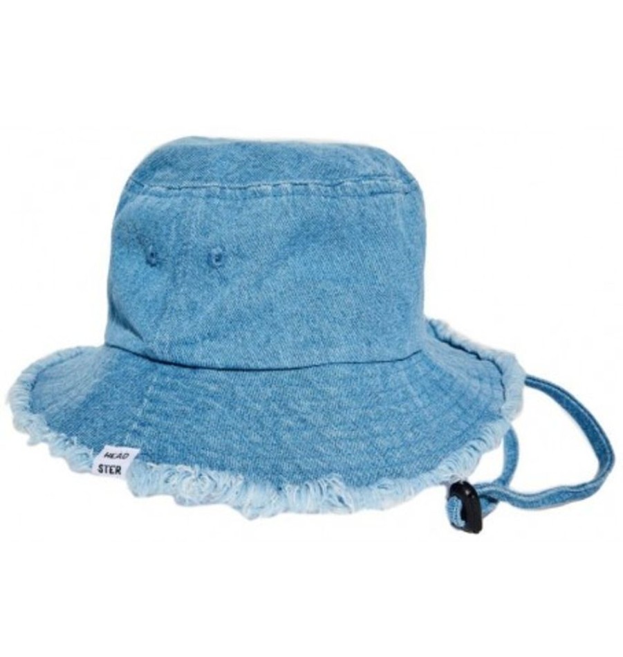 Accessories Shoesissime Boy | Headster Kids Texas Tuxedo Bucket Hat Blue