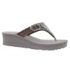 Women'S Shoes Shoesissime Sandals | Collections Bulle Graciele 39496 Silver Grey