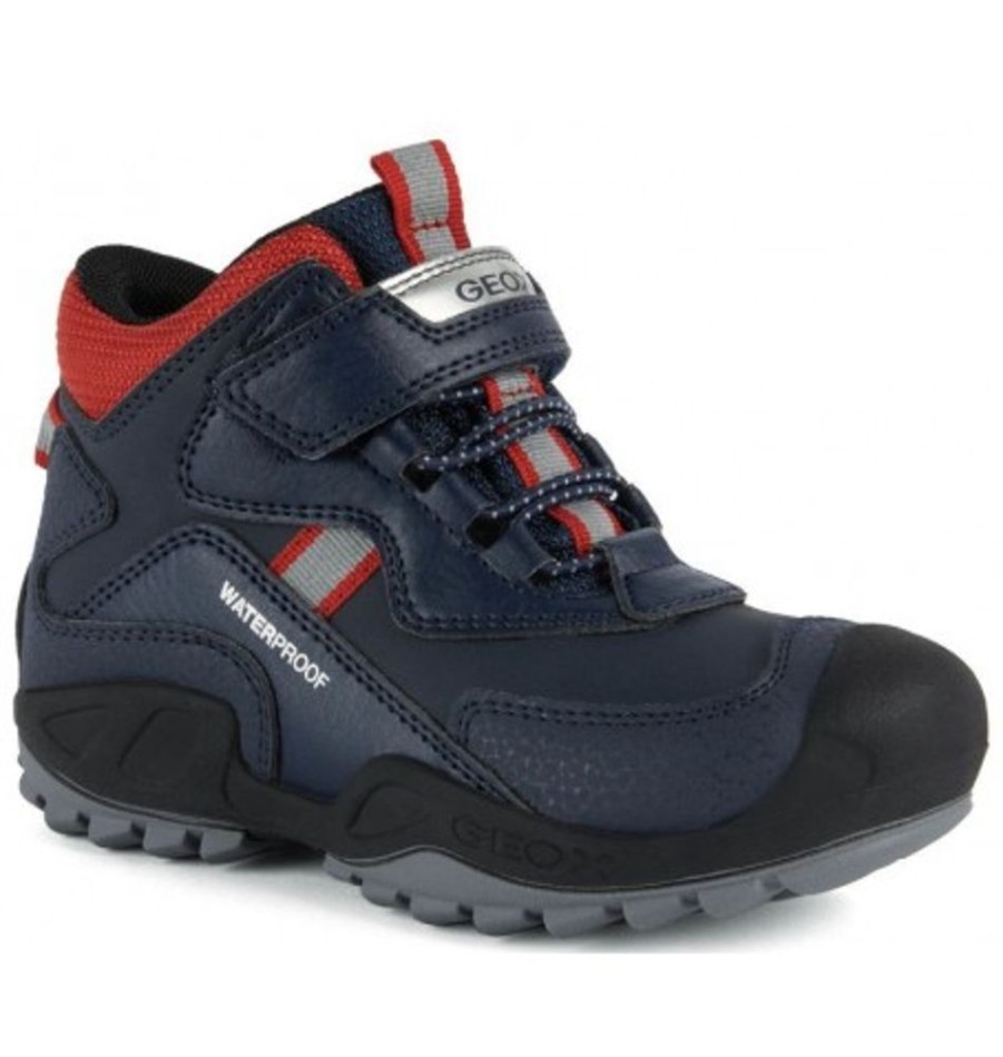 Kids Shoes Shoesissime Fall Boots | Geox N. Savage B.B J261Wb Blue