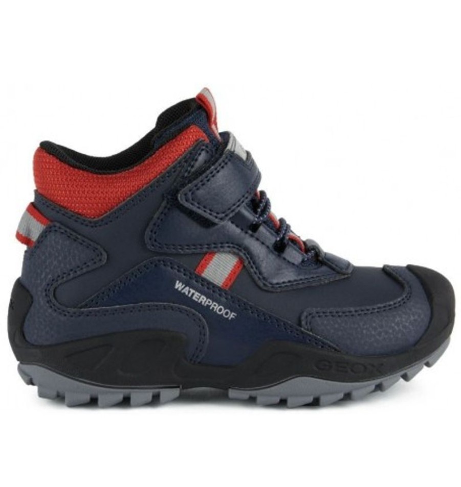 Kids Shoes Shoesissime Fall Boots | Geox N. Savage B.B J261Wb Blue