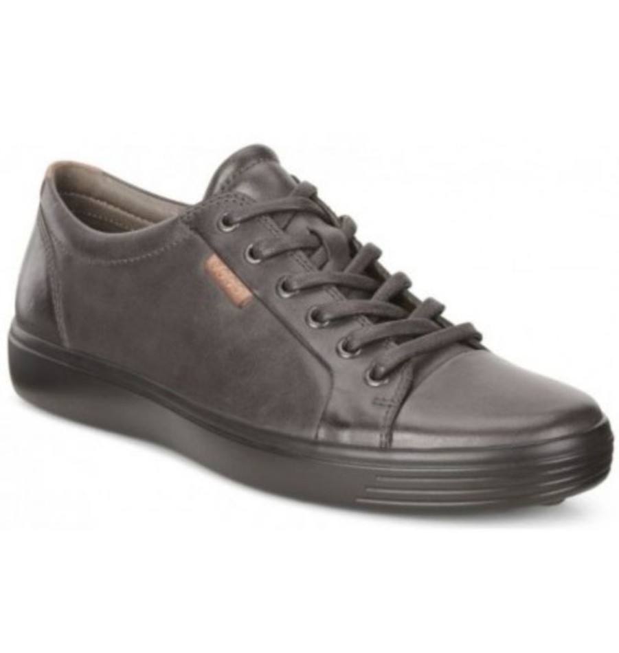 Men'S Shoes Shoesissime Casual Shoes | Ecco Soft 7 430004 Silver Grey