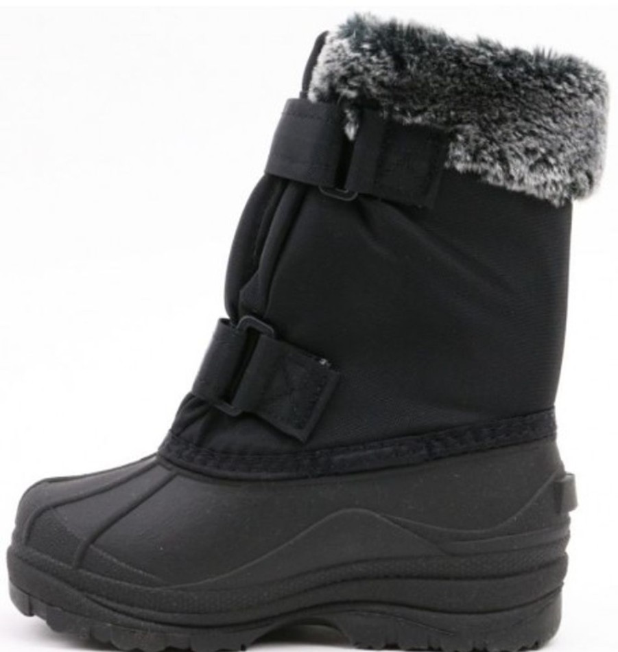 Kids Shoes Shoesissime Winter Boots | Hichaud Coeur Flocon 5502 Black