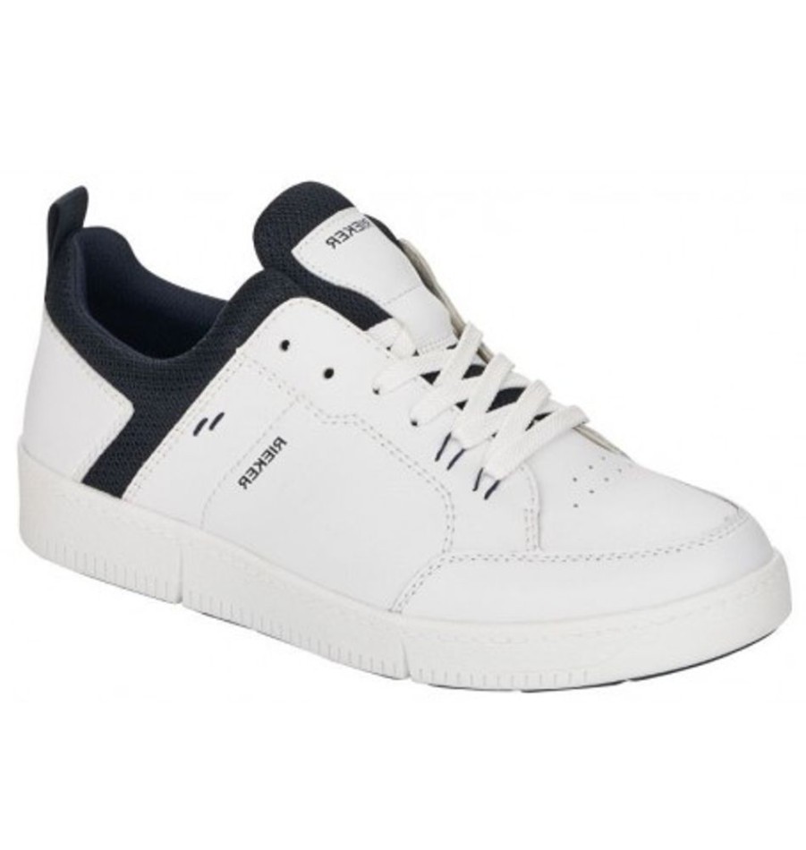 Men'S Shoes Shoesissime Casual Shoes | Rieker B7110-80 White