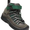 Kids Shoes Shoesissime Fall Boots | Keen Hikeport 2 Sport Mid Wp 1026602-1016604 Silver Grey