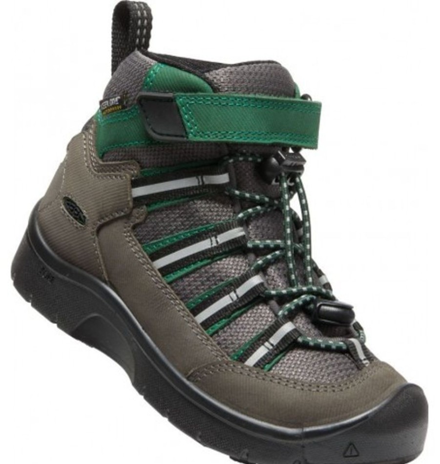 Kids Shoes Shoesissime Fall Boots | Keen Hikeport 2 Sport Mid Wp 1026602-1016604 Silver Grey