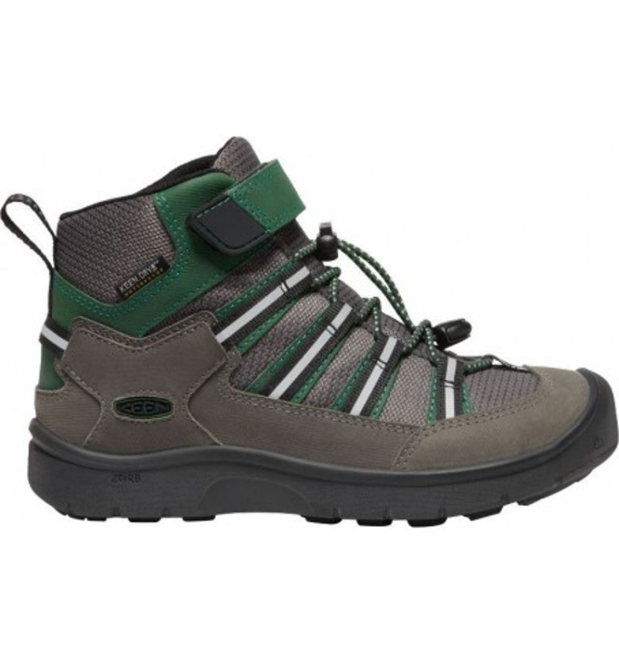 Kids Shoes Shoesissime Fall Boots | Keen Hikeport 2 Sport Mid Wp 1026602-1016604 Silver Grey