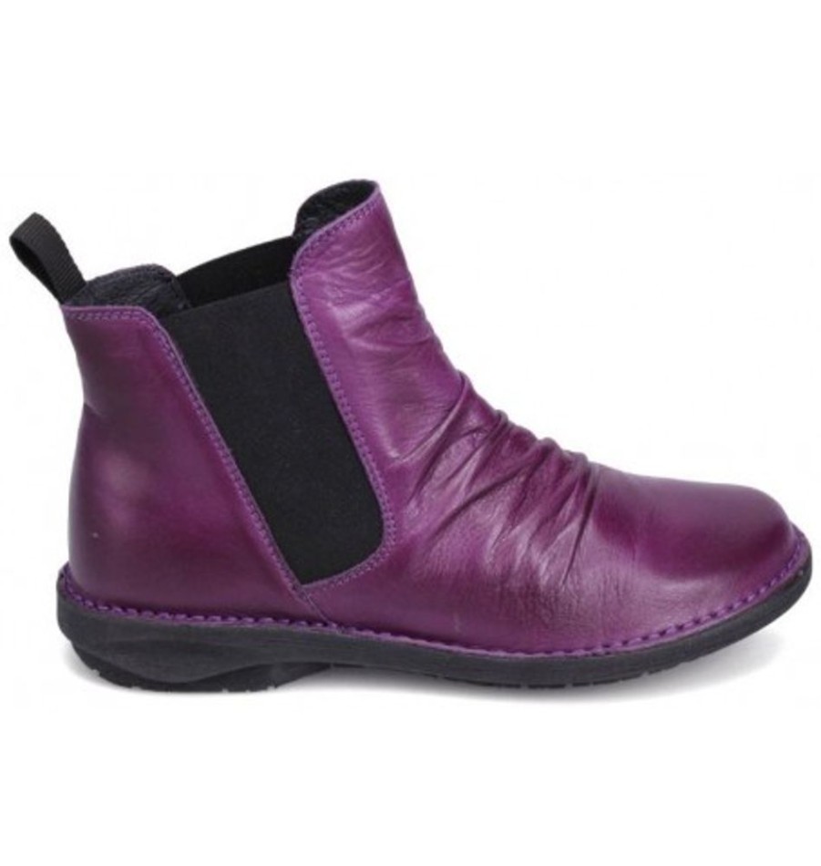 Women'S Shoes Shoesissime Fall Boots | Miz Mooz Priscilla 21524 Purple