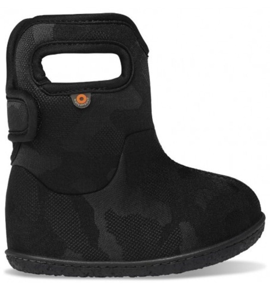 Kids Shoes Shoesissime Fall Boots | Bogs Baby Bogs Tcamo 72742I Black