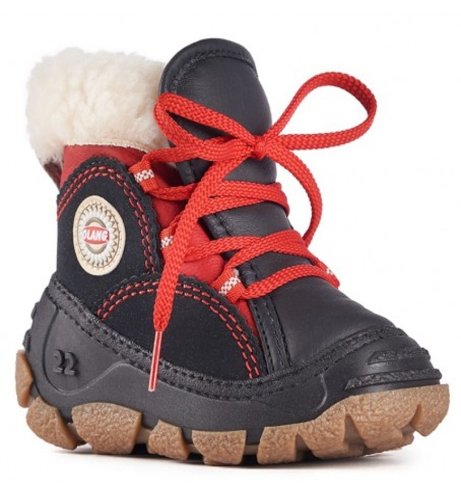 Kids Shoes Shoesissime Winter Boots | Olang Panda Black