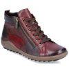 Women'S Shoes Shoesissime Fall Boots | Rieker - Remonte R1467-35 Burgundy