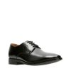 Men'S Shoes Shoesissime Dress Shoes With Laces | Clarks Gilman Lace 26127654 Black