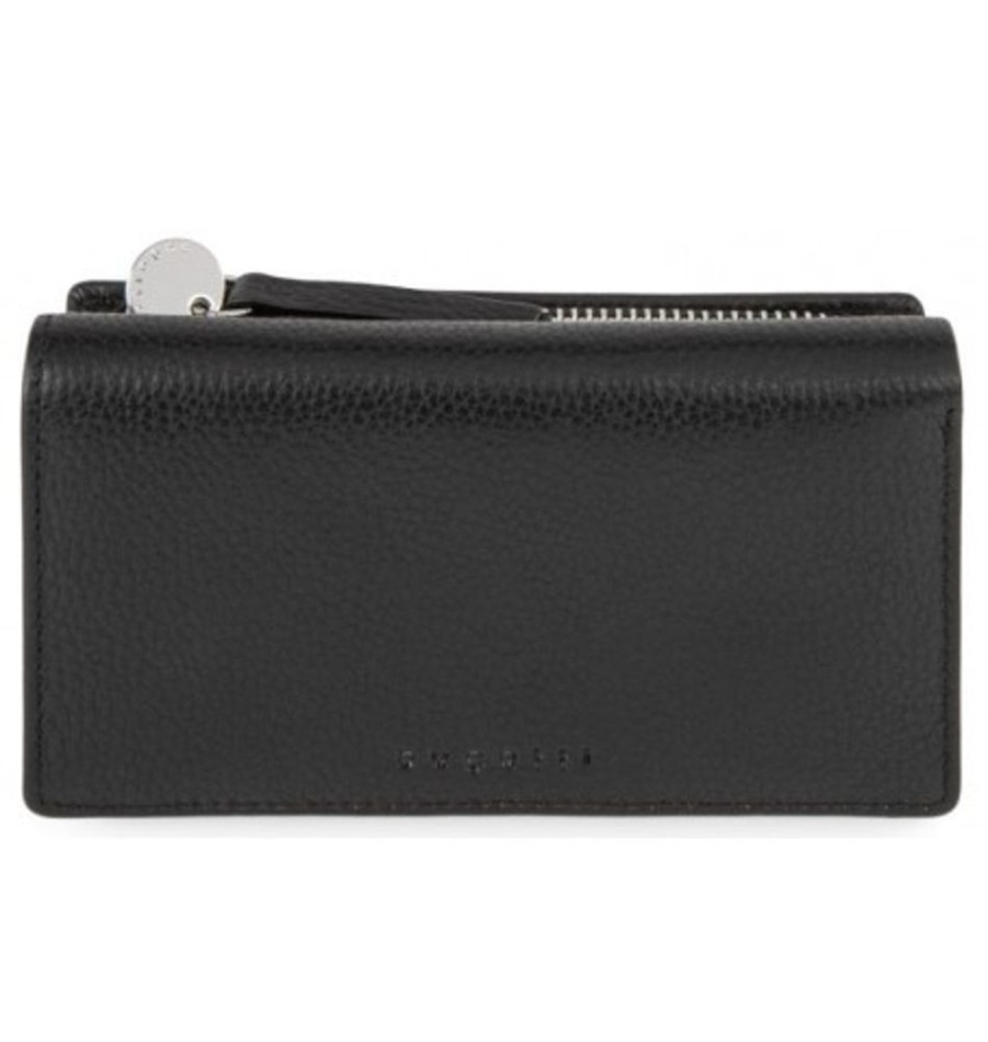 Accessories Shoesissime Wallets | Bugatti Lwl2405Bu-Blk Black