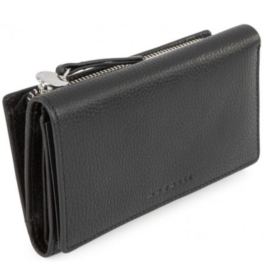 Accessories Shoesissime Wallets | Bugatti Lwl2405Bu-Blk Black