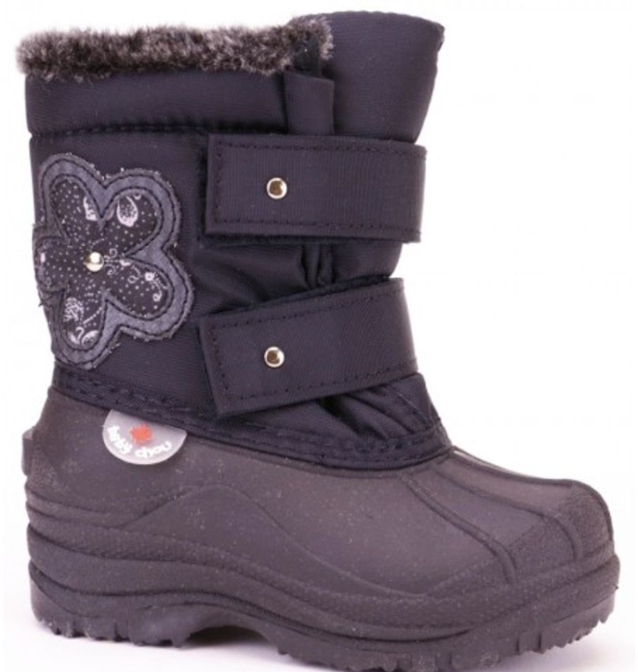 Kids Shoes Shoesissime Winter Boots | Hichaud 7564A Black