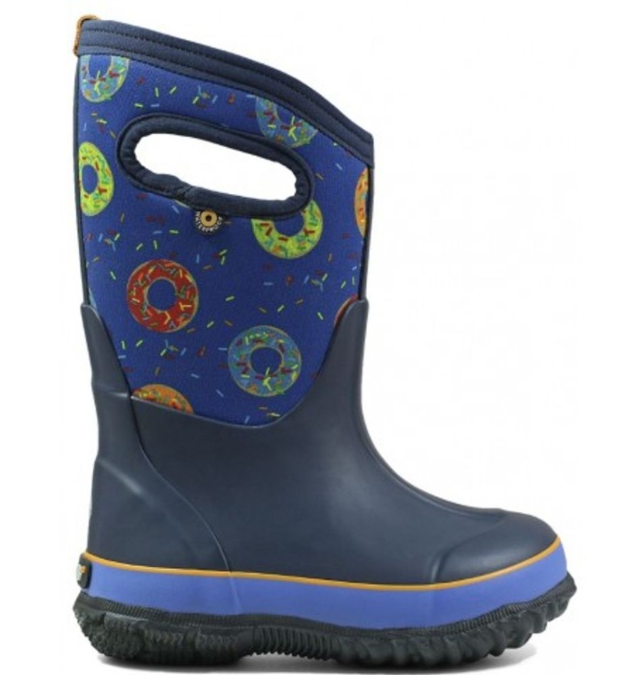 Kids Shoes Shoesissime Winter Boots | Bogs K Clsc Dad Dnts 72496 Blue