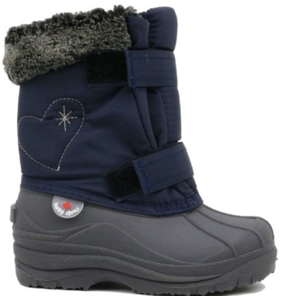 Kids Shoes Shoesissime Winter Boots | Hichaud Coeur Flocon 5502 Blue