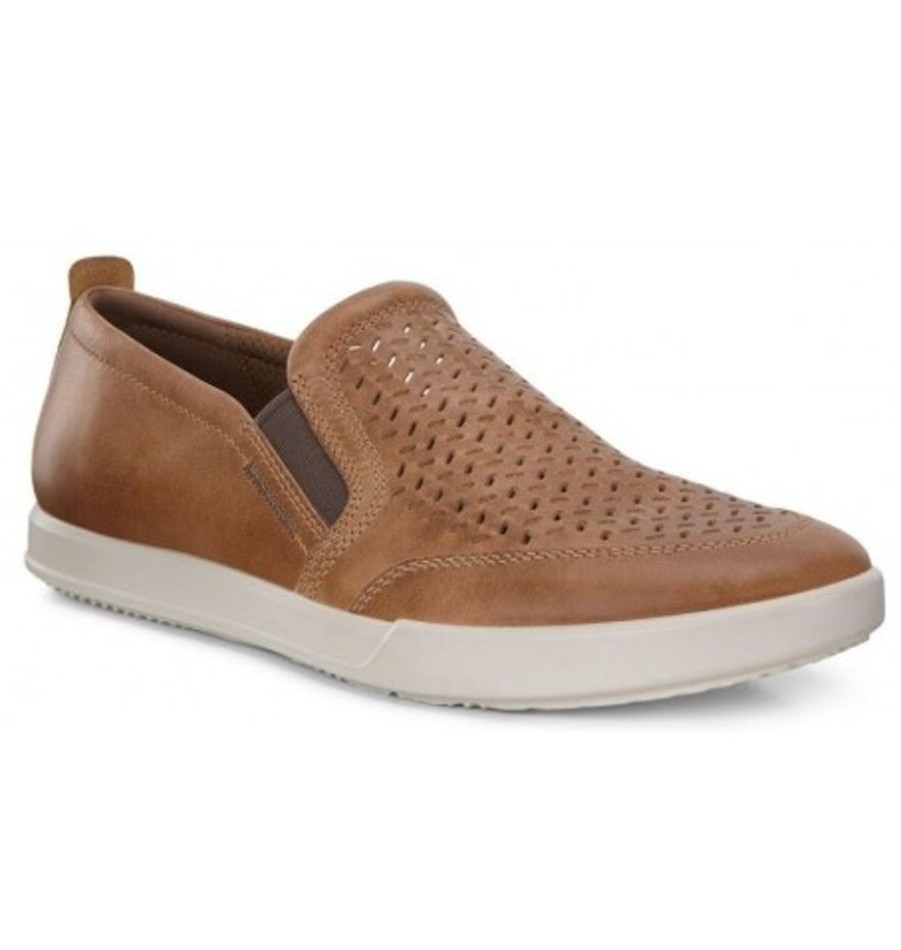 Men'S Shoes Shoesissime Casual Shoes | Ecco Collin 2.0 536284 Tan