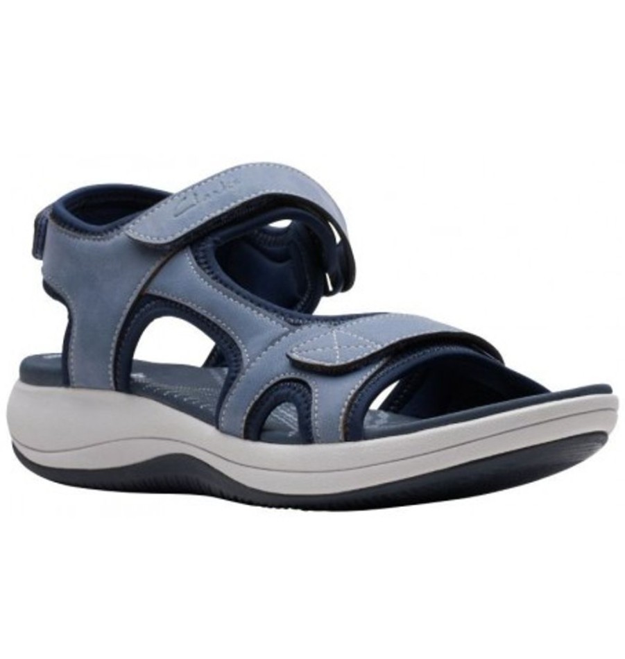 Women'S Shoes Shoesissime Sandals | Clarks Mira Bay 26171414 Blue