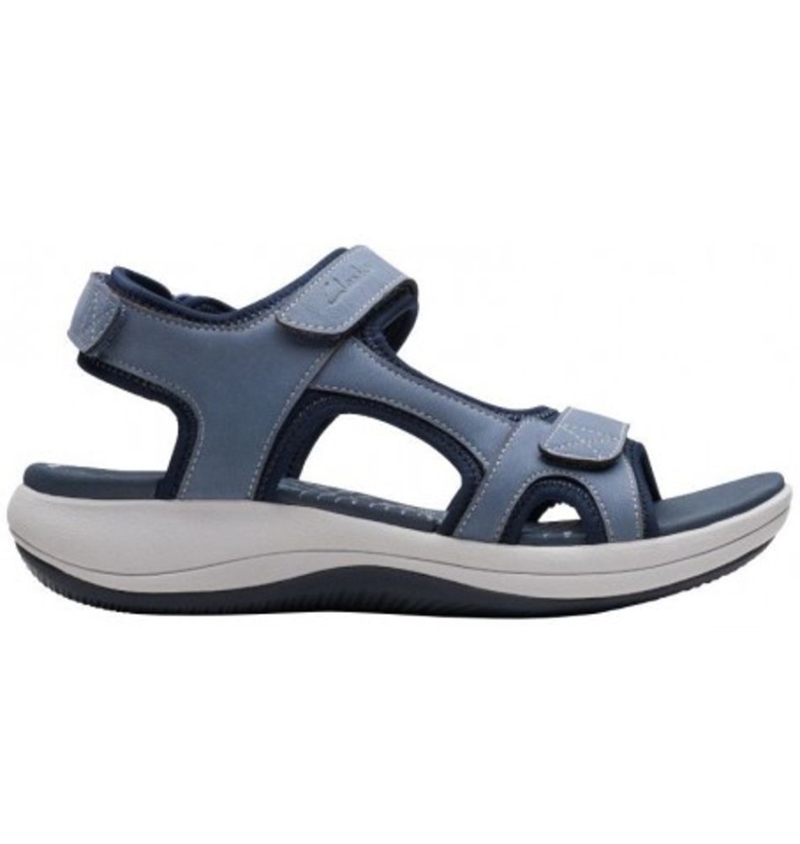 Women'S Shoes Shoesissime Sandals | Clarks Mira Bay 26171414 Blue