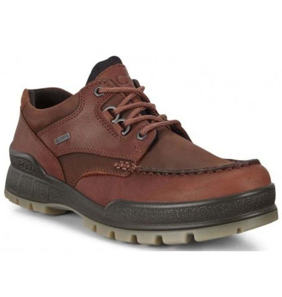 Men'S Shoes Shoesissime Waterproof Shoes | Ecco Track 25 Low Gtx 831714 Brown