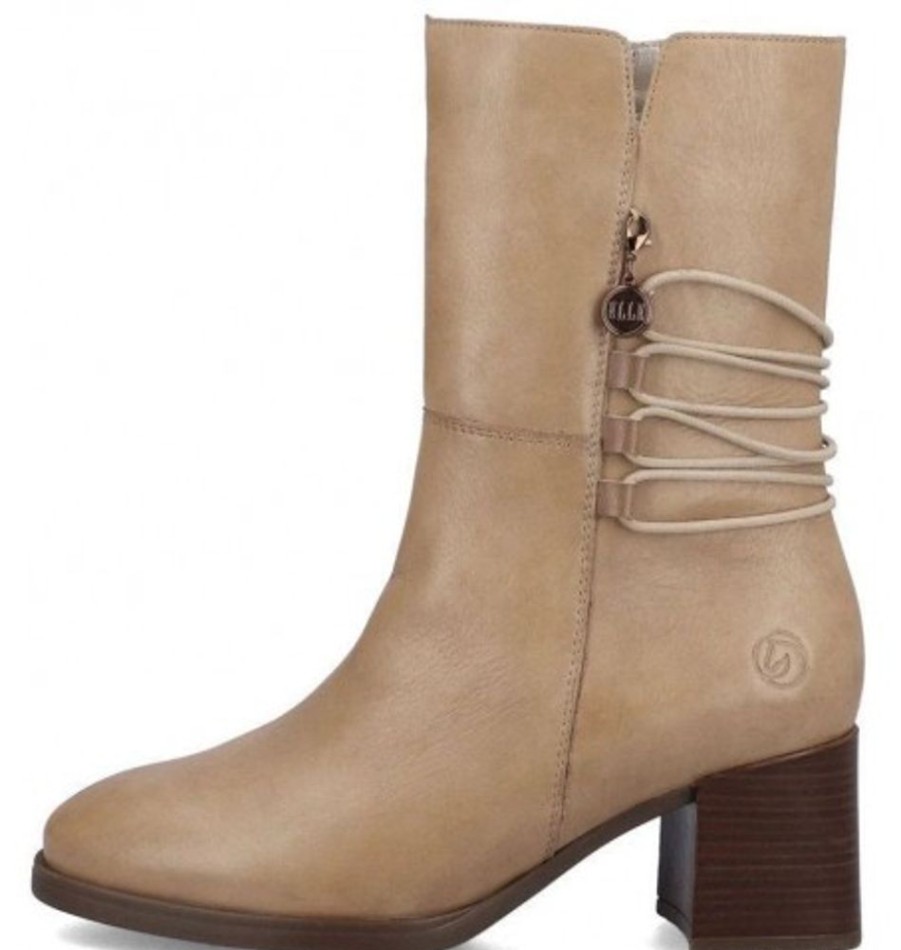 Women'S Shoes Shoesissime Fall Boots | Rieker - Remonte D0V71-20 Beige