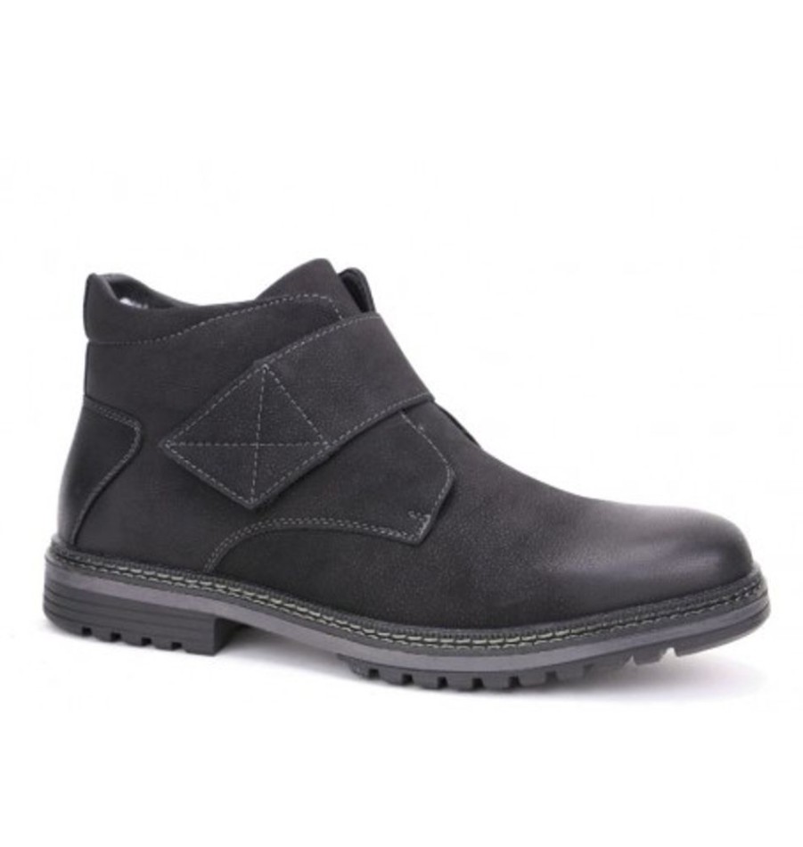 Men'S Shoes Shoesissime Winter Boots | Msi Navaro2 Black