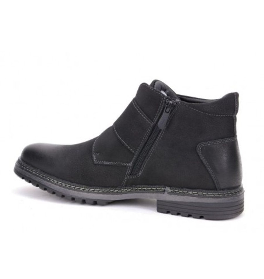 Men'S Shoes Shoesissime Winter Boots | Msi Navaro2 Black