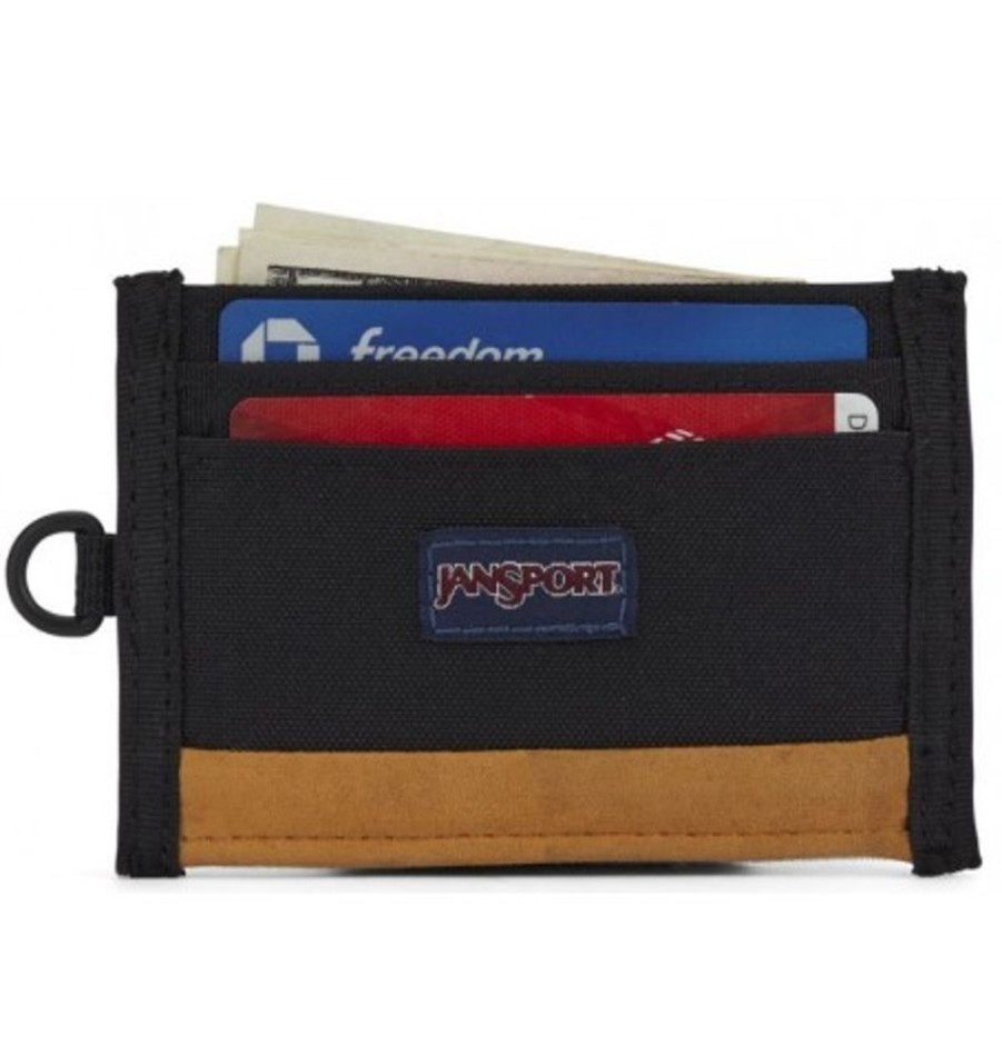 Accessories Shoesissime Wallets | Jansport Core Cardholder Wallet Black