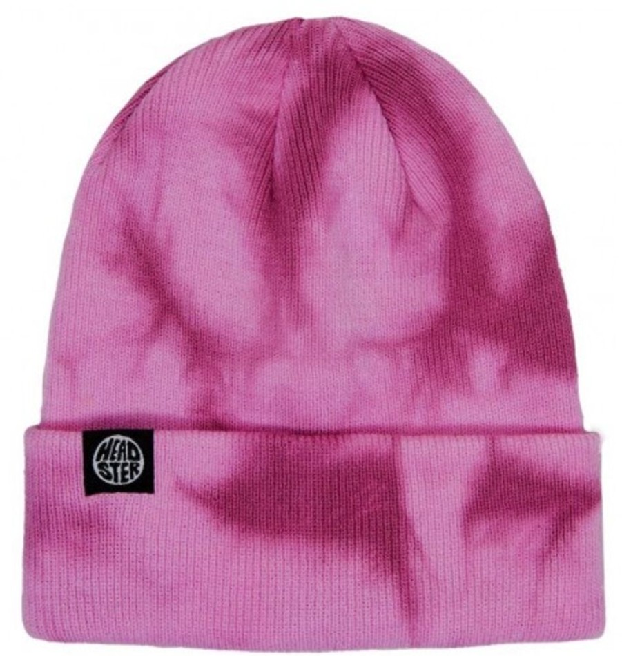 Accessories Shoesissime Girl | Headster Kids Tie Dye Beanie Pink