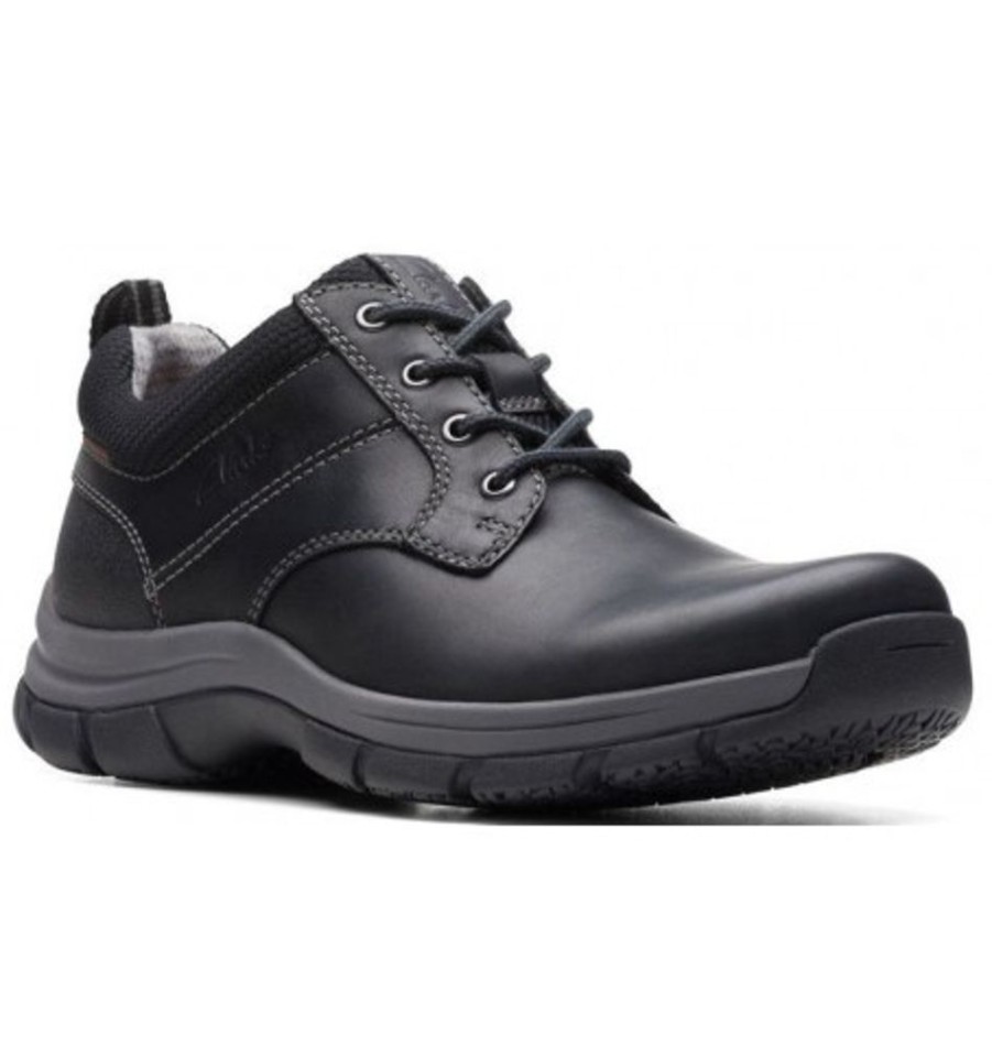 Men'S Shoes Shoesissime Waterproof Shoes | Clarks Walpath Low 26175421 Black