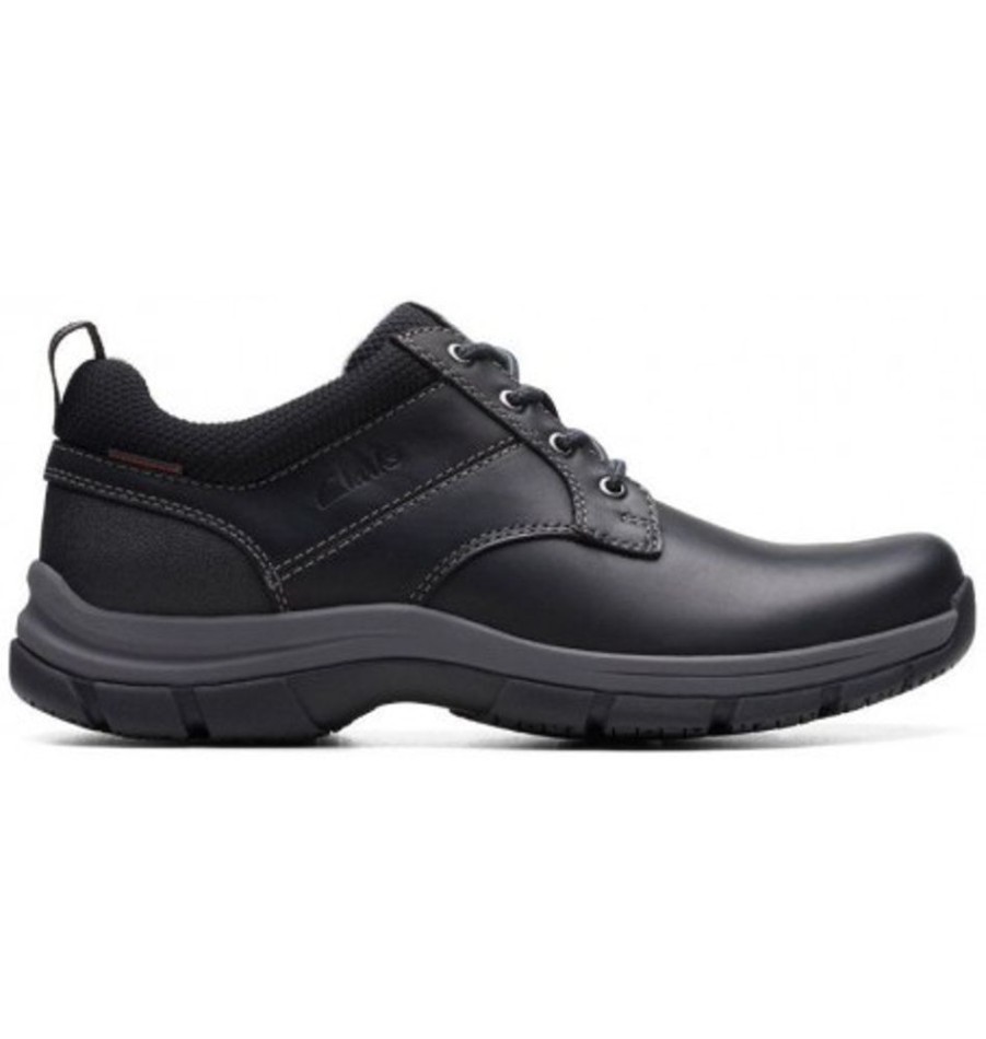 Men'S Shoes Shoesissime Waterproof Shoes | Clarks Walpath Low 26175421 Black