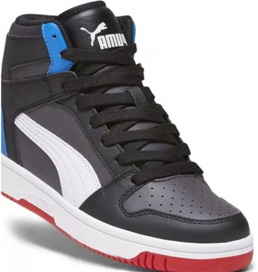 Kids Shoes Shoesissime Sneakers/Shoes | Puma Puma Rebound Layup Sl Jr 370486 Silver Grey