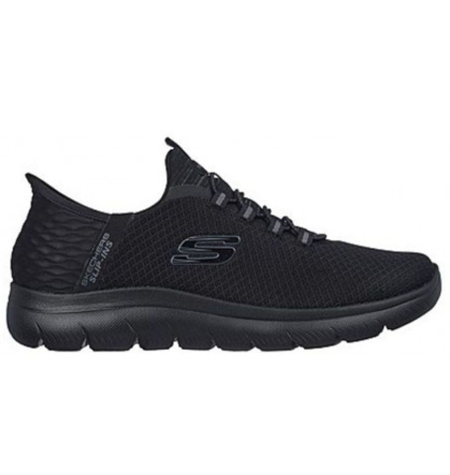 Men'S Shoes Shoesissime Casual Shoes | Skechers High Range 232457 Black