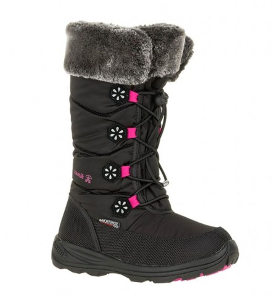 Kids Shoes Shoesissime Winter Boots | Kamik Ava Nk8813C Black