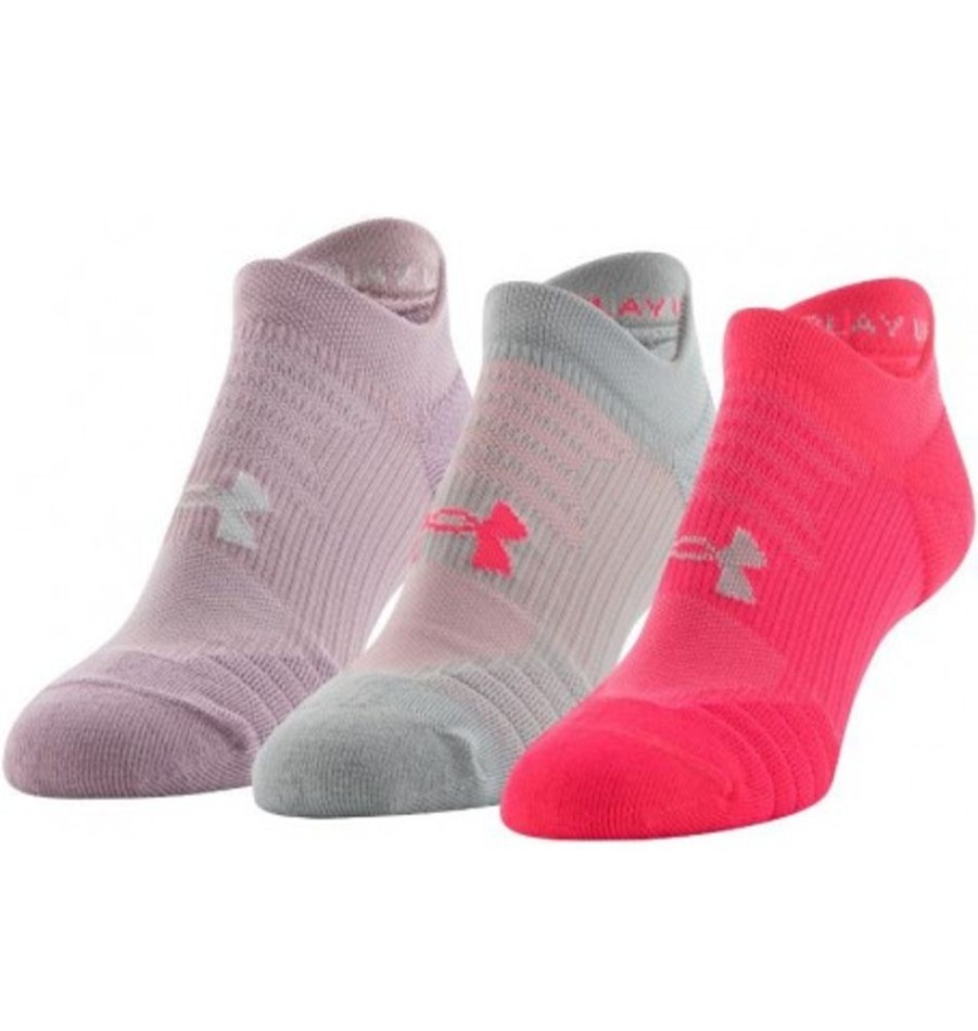 Accessories Shoesissime Women'S | Under Armour Play Up No Show Pink