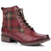 Women'S Shoes Shoesissime Fall Boots | Rieker - Remonte D4354-35 Burgundy