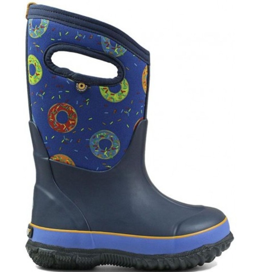 Kids Shoes Shoesissime Winter Boots | Bogs K Clsc Dad Dnts 72496 Blue