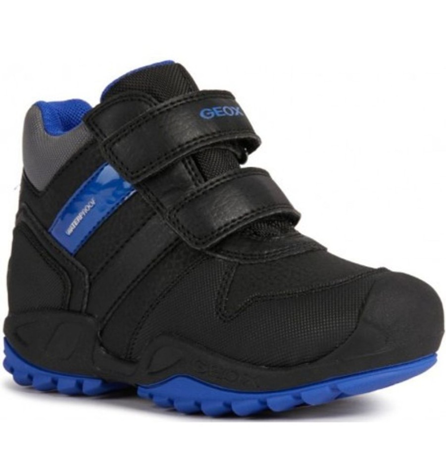 Kids Shoes Shoesissime Fall Boots | Geox N.Savage B.Wpf.B J04Cbb Black