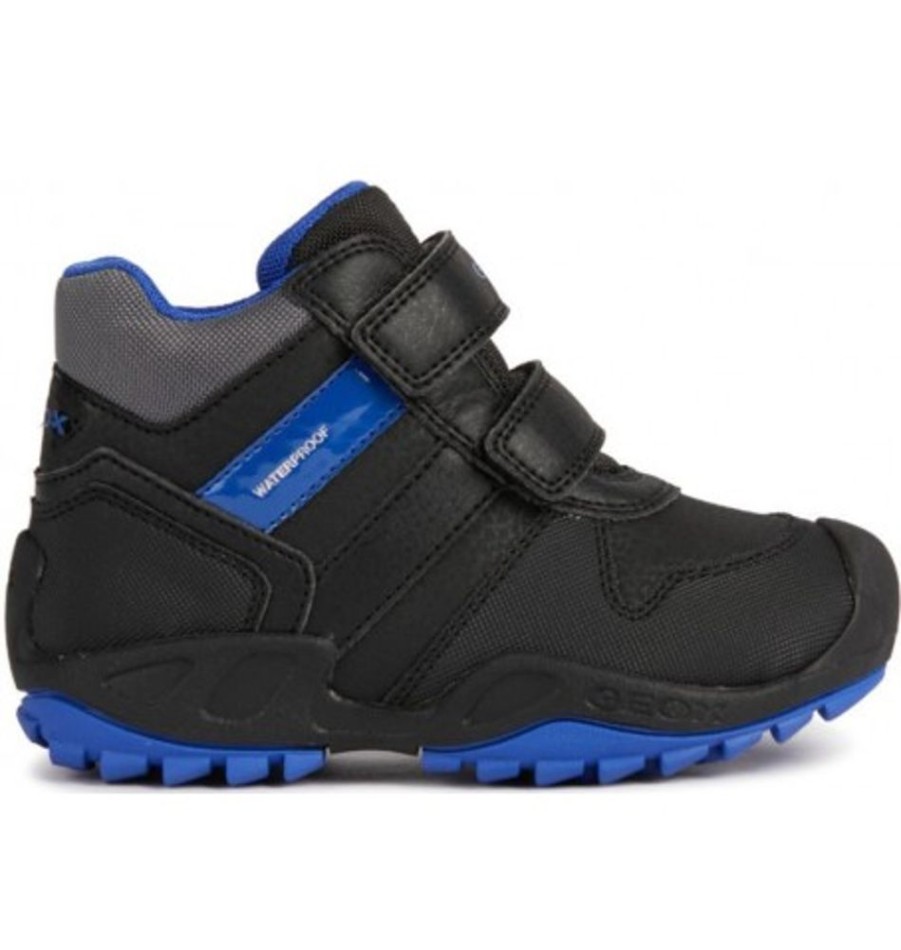 Kids Shoes Shoesissime Fall Boots | Geox N.Savage B.Wpf.B J04Cbb Black