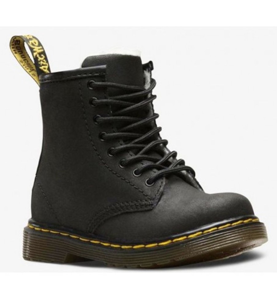 Kids Shoes Shoesissime Fall Boots | Dr. Martens 1460T Serena 24079001 Black