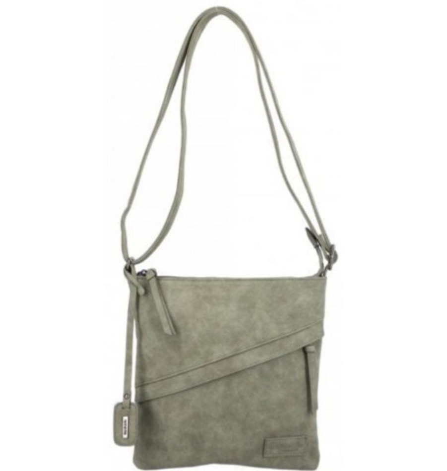 Accessories Shoesissime Handbags | Rieker - Remonte Q0619 Green Khaki