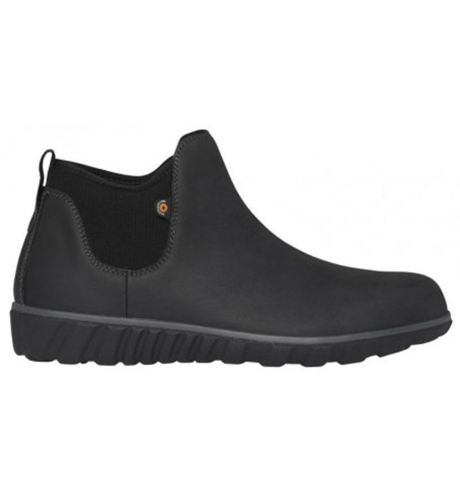 Men'S Shoes Shoesissime Winter Boots | Bogs Classic Casual Chelsea 72619 Black