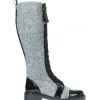 Women'S Shoes Shoesissime Winter Boots | Collections Bulle 199700 Silver Grey