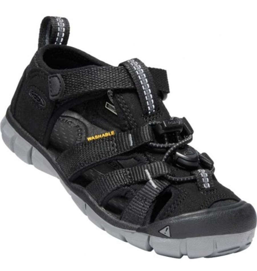 Kids Shoes Shoesissime Sandals | Keen Seacamp (Grandeur 8-10) Ii Cnx 1020670 Black