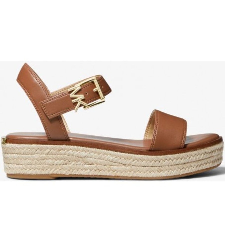 Women'S Shoes Shoesissime Sandals | Michael Kors Richie Espadrille 40S2Rifp Brown