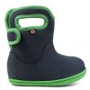 Kids Shoes Shoesissime Fall Boots | Bogs Baby Bogs Solid 72461I Green Khaki