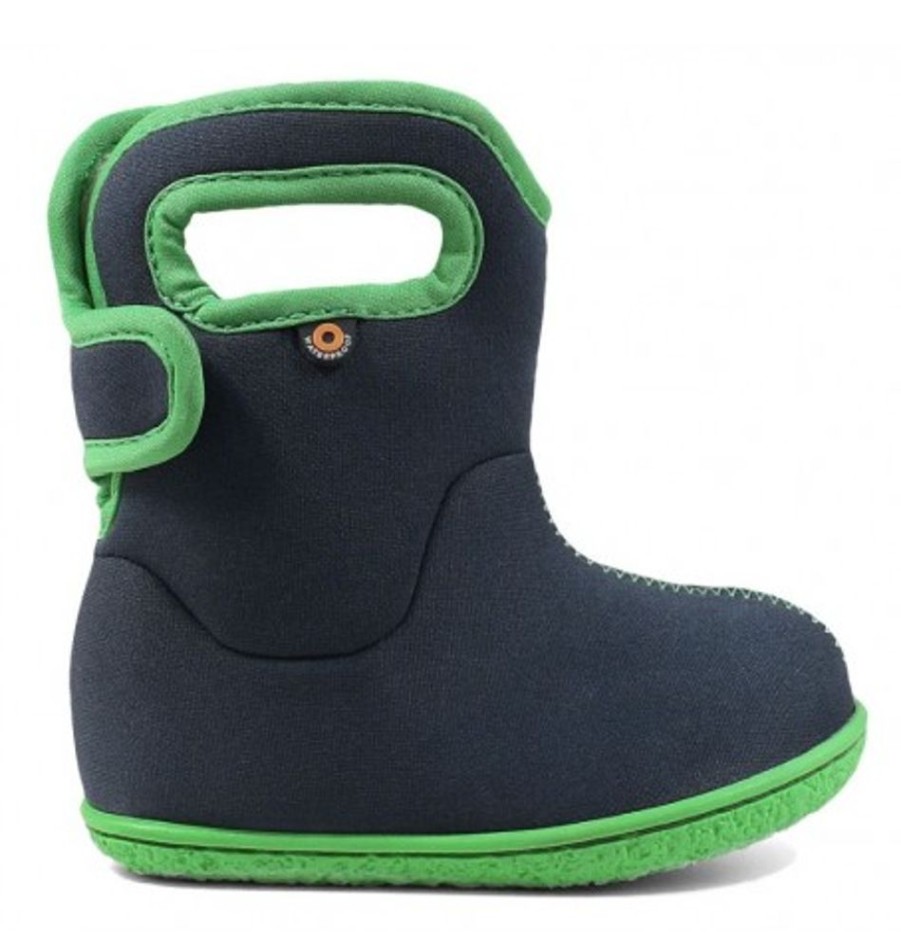 Kids Shoes Shoesissime Fall Boots | Bogs Baby Bogs Solid 72461I Green Khaki